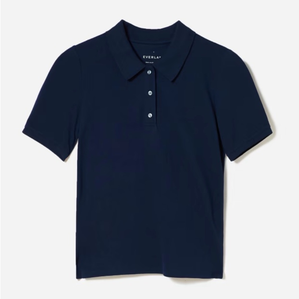 Everlane Organic Cotton Pique Polo